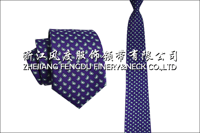 2019春夏新款印花仿絲商務領帶 FDMP1865