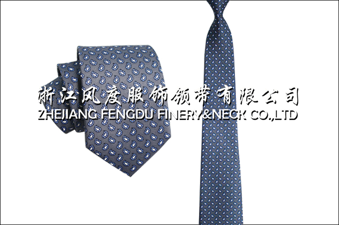 2019春夏新款印花仿絲商務領帶 FDMP1867