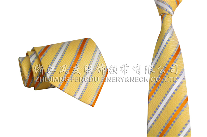 色織滌絲領帶